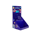 Grand Fly Customized Printing Corrugated New Trade Counter Pop up Stand