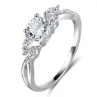 2019 Fashion Simple Sliver/Gold Ring Jewelry With Diamond For Women