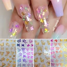 Nail Sticker Stickers Butterfly 3D Nail Sticker Nail Tips Decoration Decal Stickers