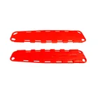 AZ medical CE FDA orange patient transfer emergency floating spine board