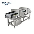 China best conveyor belt food grade industrial metal detectors machine price