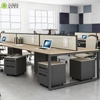 MFC desktop office desk partition modern linear office partition workstation