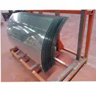 Flat/curved toughened glass China supplier for building