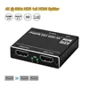 JustLink HDMI 2.0 UHD 4K 60Hz mini HDMI Splitter HDR 1x2 1 Input 2 Output Switch Splitter Amplifier up to 10m HDMI Cable