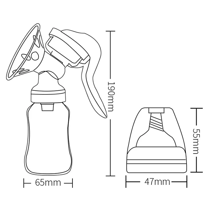 pumping machine for breast milk