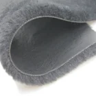 Rabbit Fur High Quality PU Composite Rabbit Fur Shearling Fabric Fake Fur For Garment