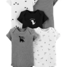 Rompers Printed Romper Baby Print Romper Organic Baby Clothing Rompers Newborn Printed Baby Romper Bodysuit
