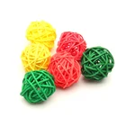 Rattan ball wholesale pet dog toys for cats