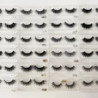 Hand Made Luxury Soft 3D Mink Fur False Eyelash Hand Made Fake Lahes With Premium Box Package