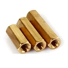 Food Beverage Nuts Price M8 Aluminum Coupling Hex Long Connecting Coupling Nut M5 X 50