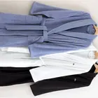 100% Cotton Embroidery Cut Pile Hotel Bathrobe