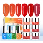 Starry Sky Red Color Nail Effects Fast Drying Dipping Powder Nail Starter Kit