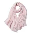 Warm Cashmere 100% Wool Shawl Winter Fancy Scarf