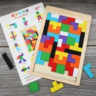 Educational Toys Wood Toy Blocks Children Educational Math Toys Tumbling Games Wooden Russia Blocks