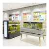 Made in China nice fresh store display rack furniture for cosmetics store