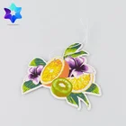 Air Freshener Hanging Freshener Printed Scented Hanging Paper Car Air Freshener