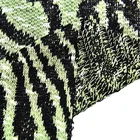 New Design Coarser knitting polyester yarn dyed hacci fabric for sweater garment wholesale