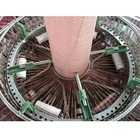 High Speed Automatic Professional manufacturer 6 shuttles plastic pp woven sack mesh bag machine circular loom