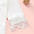 Cotton Medium Kids Dresses With Lace Cotton Children Autumn Hoodie Clothes Girl Dress