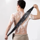 Sauna 100%Nylon Stripe Exfoliating Wash Cloth Beauty Skin Scrub Shower Towel Sauna Bath Towel