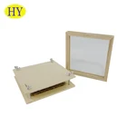 Custom wooden flower press Nature Craft Learning Educational Toy for kid Gift