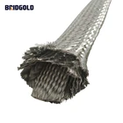 flat bare flexible copper braided wire, flat tinned copper braid