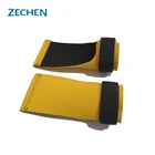 Fingerless leather hand grips gloves gymnastics weight lifting grip