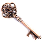 custom brass furniture key