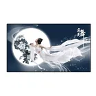 TELON high quality 120 inch 16:9 format inch Aspect Ratio 16:9 ultra short throw projector screen pet crystal