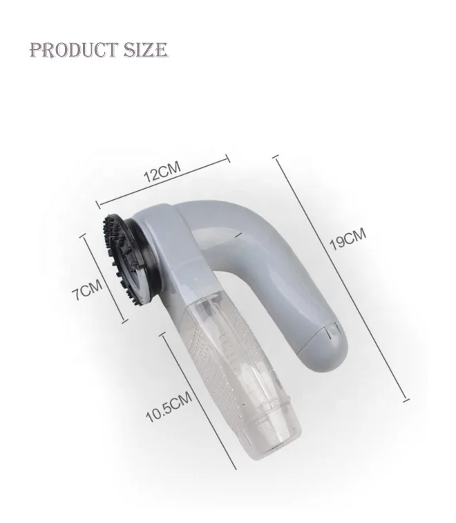 Portable Electric Pet Vacuum Cleaner & Hair Massager Plastic Wool Absorber for Cat & Dog Cleaning Supplies
