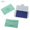 Dedicate Paper Envelope Packed anti-tarnish silver jewelry diamond polishing cloth
