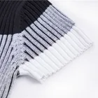 Cotton Boy's Knitted Cotton Round Neck Vest Rib Stripe Pullover Sleeveless Sweater