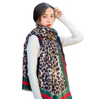 Hot Sale Oversized Wholesale Leopard Print Scarf For Women