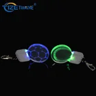 TIZE High Quality Wholesale Led Acrylic Glitter Keychain For Custom Logo Oem