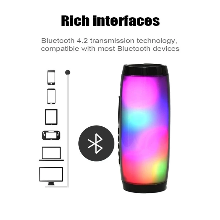 Innovative Gift melody lantern wireless led bluetooth speaker TG157 - ANKUX.COM