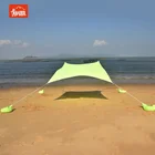 High Quality Lycra Fabric Lightweight Instant Pop Up Beach Tent Beach Sun Shade with Sandbag Anchors and Pegs
