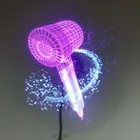 DH-F70cm outdoor advertising fan projector hologram LED 3d hologram fan wall