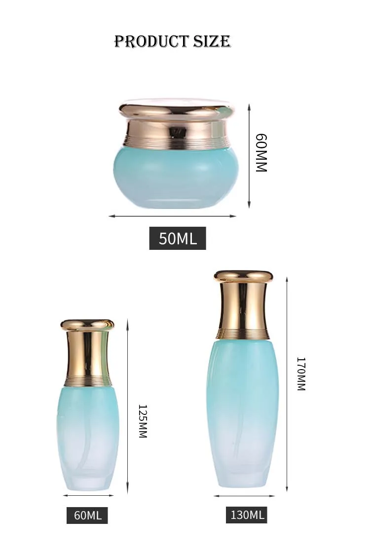 wyjątkowa kremowa butelka z kremem z lewej strony