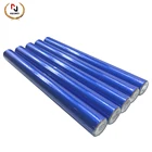 Royal Blue Embossing flower aluminum foil roll thickness 0.012MM for Household packaging/Christmas shiny gift paper/DIY