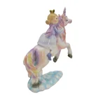 Desgin Home Christmas Arts And Crafts Supplies Unicorn Ornament Resin Figure 2020 New Desgin Statues Home Decor