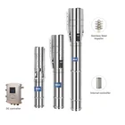 Energy Conservation 1500W 110V DC Solar Power Deep Well Submersible Water Pump System For Agriculture irrigation