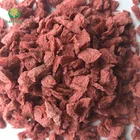 53%-68% Dark red Textured vegetable Soy protein TVP For canned food
