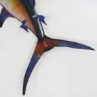 One-Stop Service Liffy Metal with Glass Tuna Wall Art Decoration