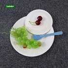 Wholesale Compostable Sugarcane Bagasse Dinner Plates Paper Plate Material