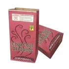 Double Paper 2kg 3kg 4kg 5kg Customized Double Layer Paper Bbq Charcoal Packing Bags