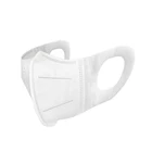 New production 3D 3 layers non-woven disposable face protection Anti dust windproof mask