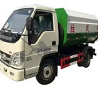 changheng new condition garbage vehicle mini foton 5 cbm hook-arm garbage truck
