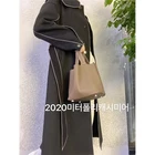 Fox Coat Fox Fur Collar Apel Trench Women Wool Cashmere Lose Coat Womens