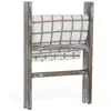 Functional drying Rustic Torched 16-Inch Ladder Kitchen Towel Rack