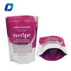 Bag Wholesale Gravure Printing /digital Printing Plastic Foil Sachet Reused Resealable Cheap Standing Pouch Bag